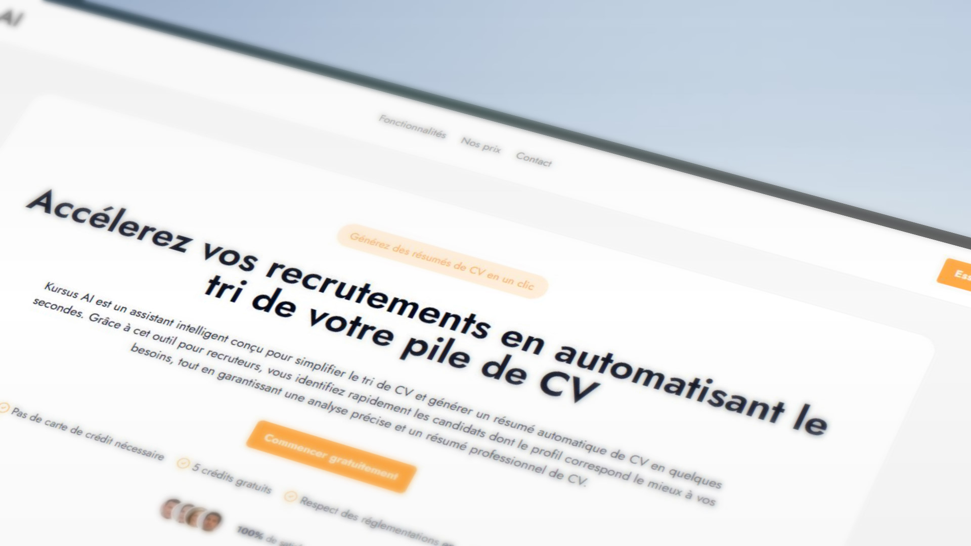 Réalisation du projet Kursus AI par Kaizix